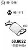 ASSO 58.6022 Middle Silencer